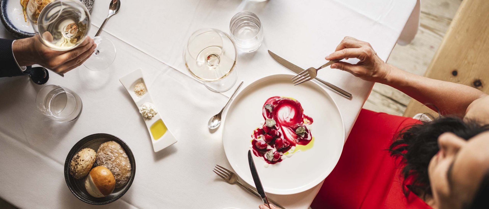 Besonderer Gourmetgenuss für romantische Momente Besonderer Gourmetgenuss für romantische Momente